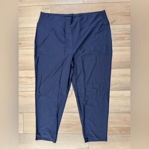 Eileen Fisher Stretch Crepe Slim Ankle Pants Size 3xl $168 Women's Quiet Luxury